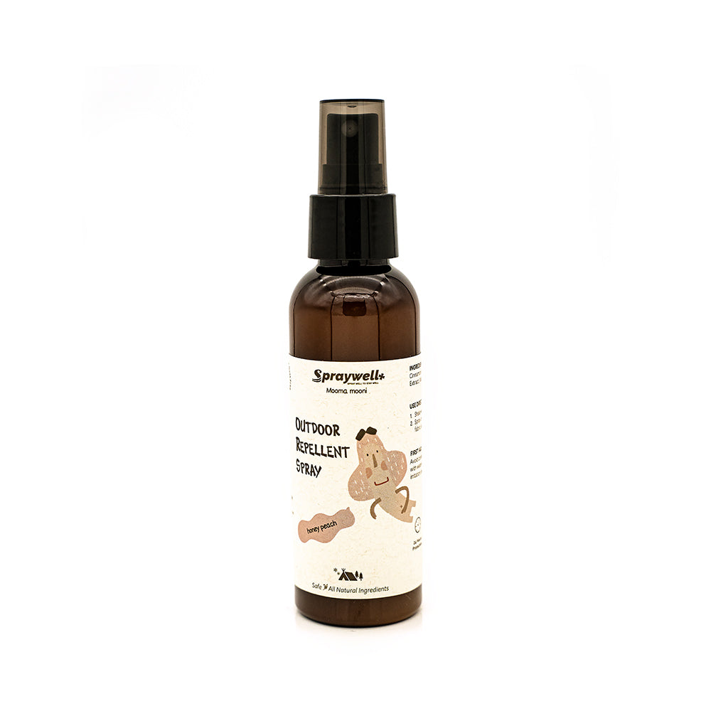 Outdoor Repellent Spray 100ml (Honey Peach)