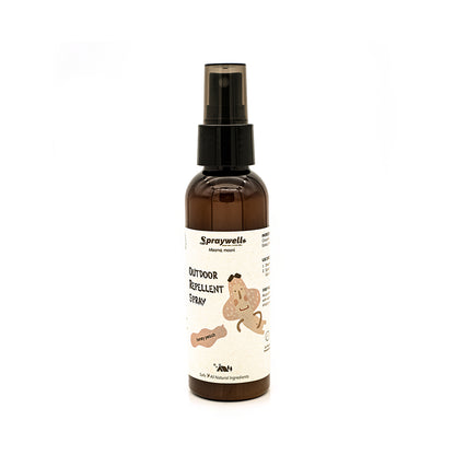 Outdoor Repellent Spray 100ml (Honey Peach)